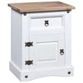 Miniatyrbillede 1 af 8: vidaXL sengebord Corona-serien 53x39x66 cm mexicansk fyrretræ -  Natborde