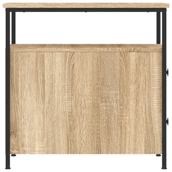 vidaXL sengebord 30x60x60 cm konstrueret træ sonoma-eg -  Natborde