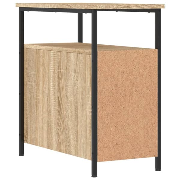 vidaXL sengebord 30x60x60 cm konstrueret træ sonoma-eg -  Natborde