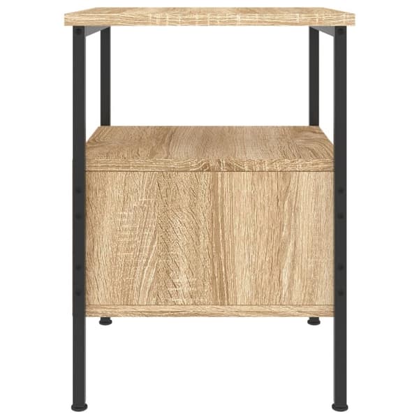 vidaXL Yöpöydät 2 kpl Sonoma-tammi 34x36x50 cm tekninen puu -  Yöpöydät