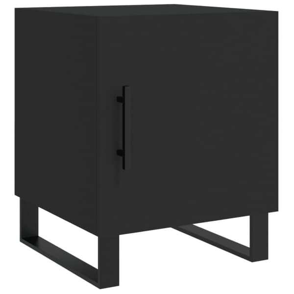 vidaXL Yöpöydät 2 kpl musta 40x40x50 cm tekninen puu -  Yöpöydät