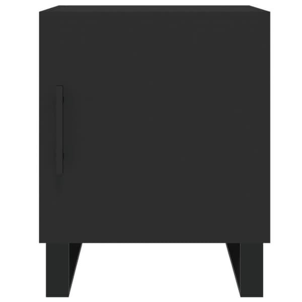 vidaXL Yöpöydät 2 kpl musta 40x40x50 cm tekninen puu -  Yöpöydät