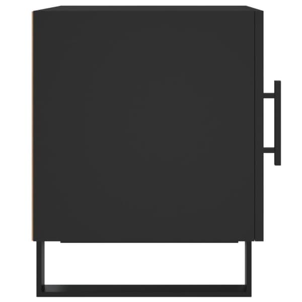 vidaXL Yöpöydät 2 kpl musta 40x40x50 cm tekninen puu -  Yöpöydät