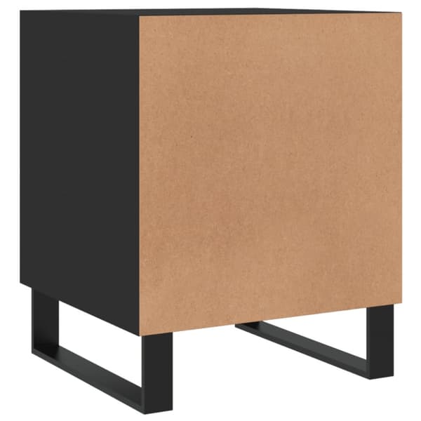 vidaXL Yöpöydät 2 kpl musta 40x40x50 cm tekninen puu -  Yöpöydät