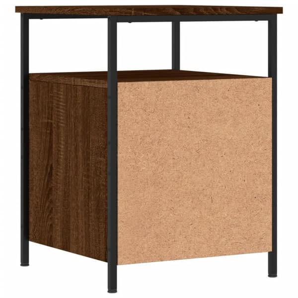 vidaXL sengebord 44x45x60 cm konstrueret træ brun egetræsfarve -  Natborde