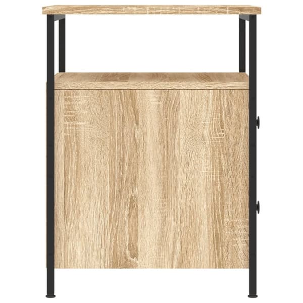 vidaXL sengebord 44x45x60 cm konstrueret træ sonoma-eg -  Natborde