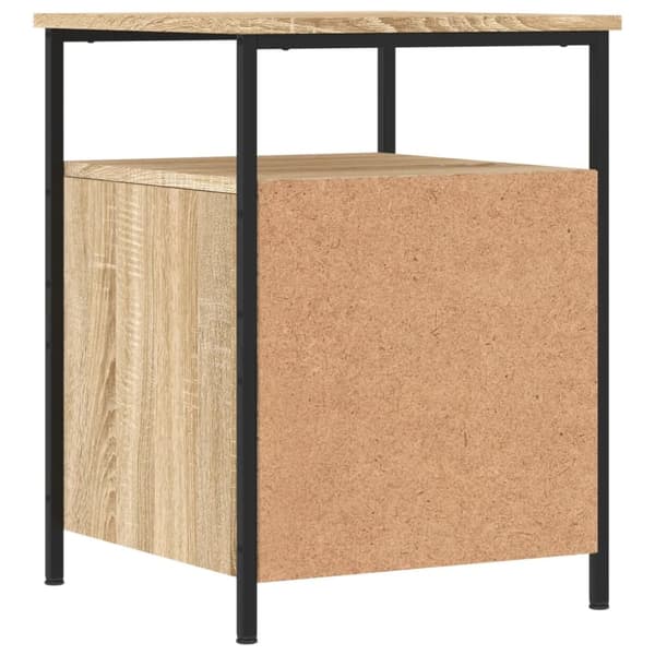 vidaXL sengebord 44x45x60 cm konstrueret træ sonoma-eg -  Natborde