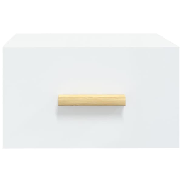 vidaXL Väggmonterade sängbord 2 st vit 35x35x20 cm - Nattduksbord
