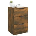 Miniatyrbillede 5 af 11: vidaXL sengeborde 2 stk. 40x36x65 cm røget egetræsfarve -  Natborde
