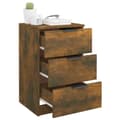 Miniatyrbillede 6 af 11: vidaXL sengeborde 2 stk. 40x36x65 cm røget egetræsfarve -  Natborde