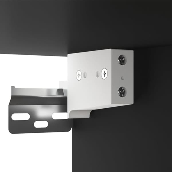 vidaXL væghængte sengeborde 2 stk. 35x35x20 cm sort -  Natborde