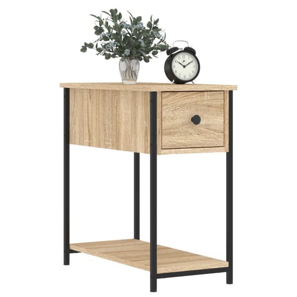 vidaXL Yöpöydät 2 kpl Sonoma-tammi 30x60x60 cm tekninen puu -  Yöpöydät