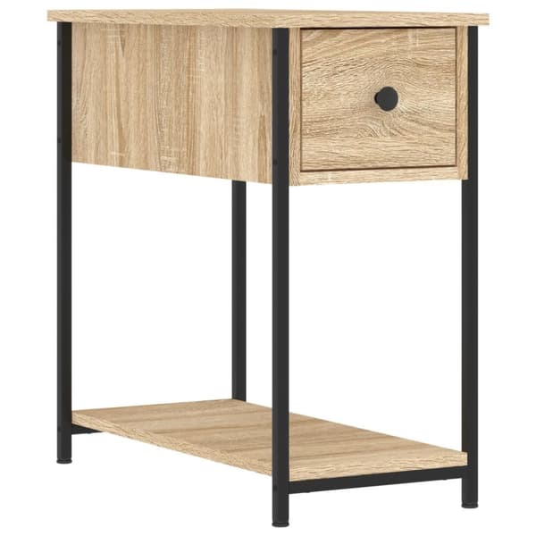 vidaXL Yöpöydät 2 kpl Sonoma-tammi 30x60x60 cm tekninen puu -  Yöpöydät