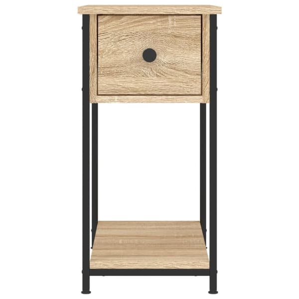 vidaXL Yöpöydät 2 kpl Sonoma-tammi 30x60x60 cm tekninen puu -  Yöpöydät