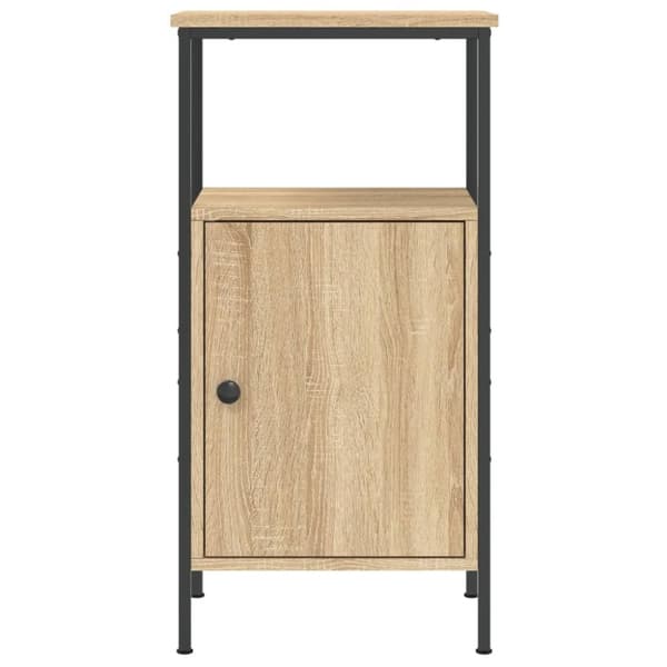 vidaXL Yöpöytä Sonoma-tammi 41x31x80 cm tekninen puu -  Yöpöydät
