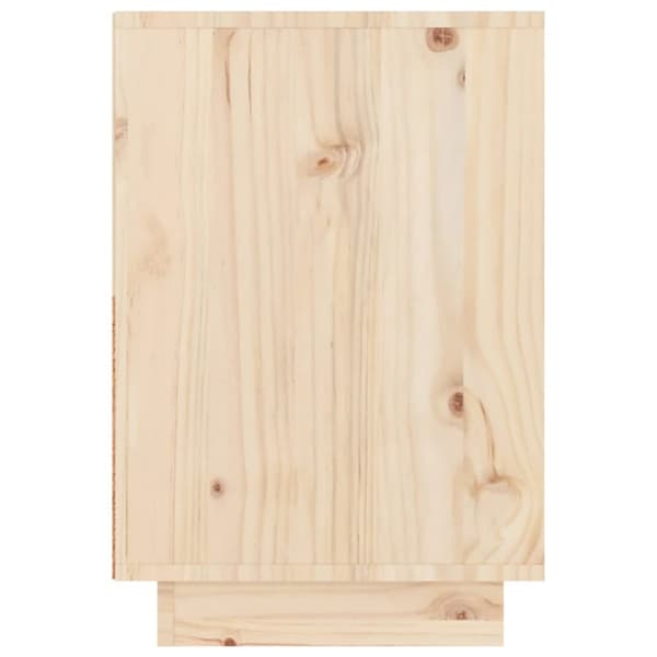 vidaXL sengebord 60x34x51 cm massivt fyrretræ -  Natborde