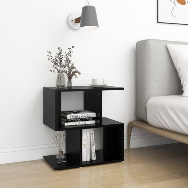 vidaXL Sängbord 2 st svart 50x30x51,5 cm konstruerat trä -  Nattduksbord
