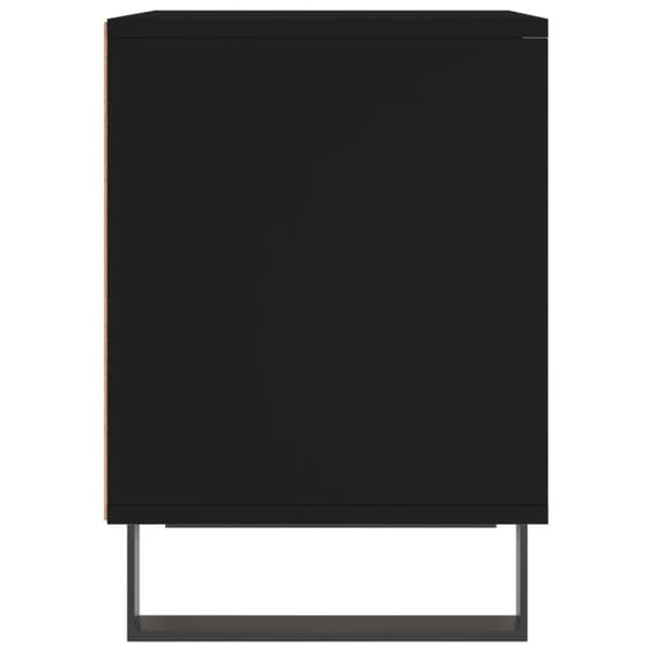vidaXL sengeborde 2 stk. 40x35x50 cm konstrueret træ sort -  Natborde