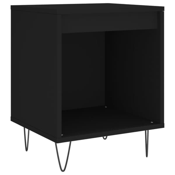 vidaXL Yöpöydät 2 kpl musta 40x35x50 cm tekninen puu -  Yöpöydät