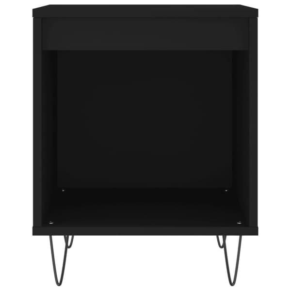 vidaXL Yöpöydät 2 kpl musta 40x35x50 cm tekninen puu -  Yöpöydät