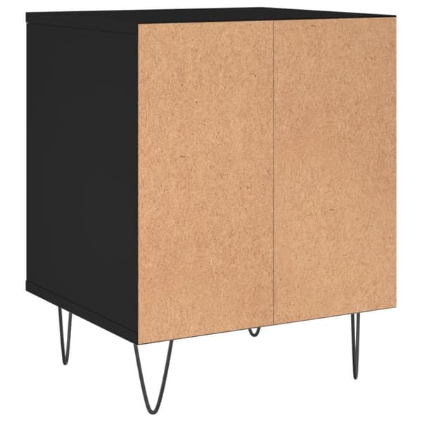 vidaXL Yöpöydät 2 kpl musta 40x35x50 cm tekninen puu -  Yöpöydät