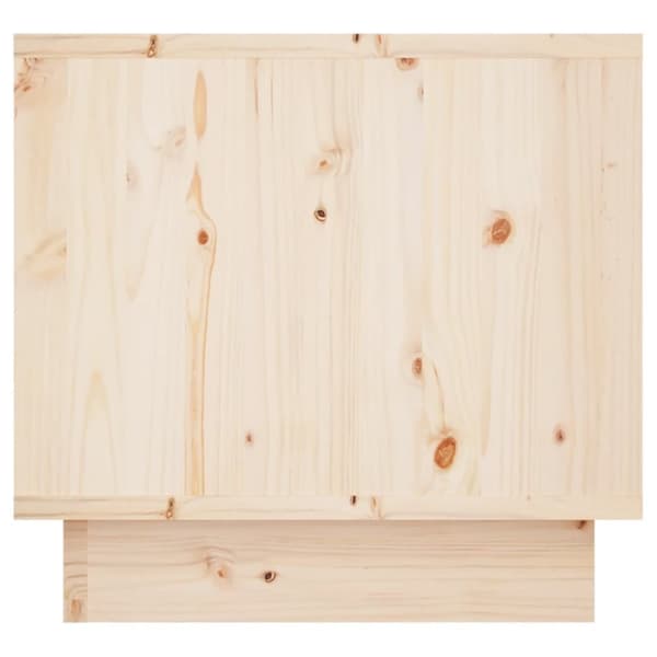 The Living Store Sängbord 35x34x32 cm massiv furu - Nattduksbord