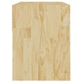 Miniatyrbild 6 av 8: The Living Store Sängbord 40x31x40 cm massiv furu -  Nattduksbord