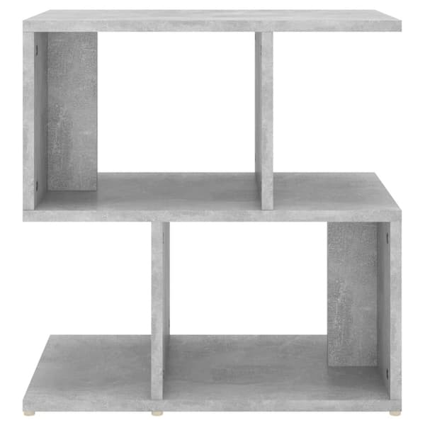 The Living Store sengeskab 50x30x51,5 cm spånplade betongrå -  Natborde