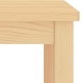 Miniatyrbild 5 av 6: The Living Store Sängbord ljust trä 35x30x47 cm massiv furu -  Nattduksbord