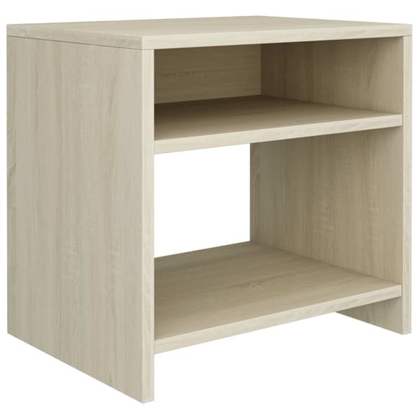 The Living Store Yöpöydät 2 kpl Sonoma-tammi 40x30x40 cm tekninen puu -  Yöpöydät