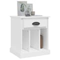 Miniatyrbillede 5 af 11: The Living Store sengeborde 2 stk. 43x36x50 cm hvid -  Natborde
