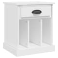 Miniatyrbillede 7 af 11: The Living Store sengeborde 2 stk. 43x36x50 cm hvid -  Natborde