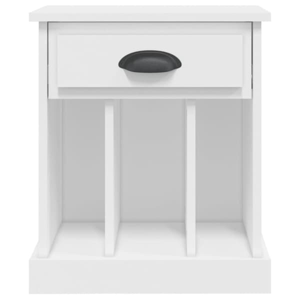 The Living Store sengeborde 2 stk. 43x36x50 cm hvid -  Natborde