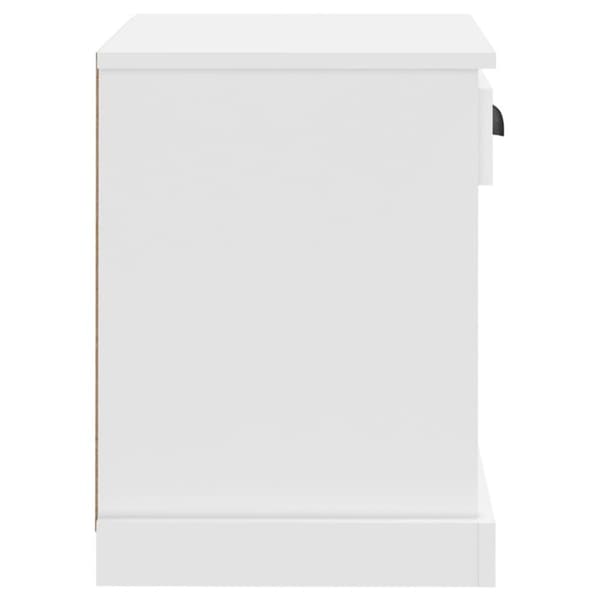 The Living Store sengeborde 2 stk. 43x36x50 cm hvid -  Natborde