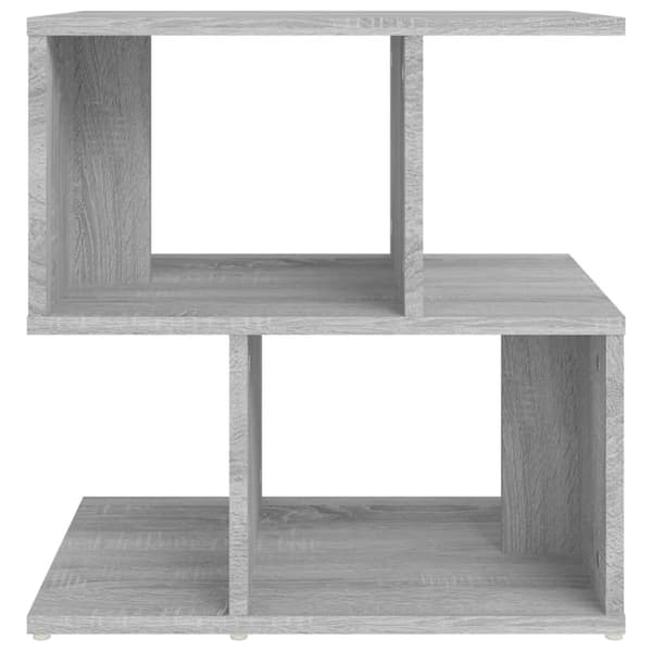 The Living Store sengeborde 2 stk. 50x30x51,5 cm konstrueret træ grå sonoma-eg - Natborde