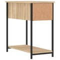Miniatyrbillede 10 af 11: The Living Store sengeborde 2 stk. 30x60x60 cm konstrueret træ sonoma-eg -  Natborde