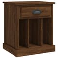 Miniatyrbillede 7 af 11: The Living Store sengeborde 2 stk. 43x36x50 cm brun egetræsfarve -  Natborde