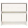 Miniatyrbild 7 av 11: The Living Store Sängbord 2 st vit 40x31x35,5 cm massiv furu -  Nattduksbord