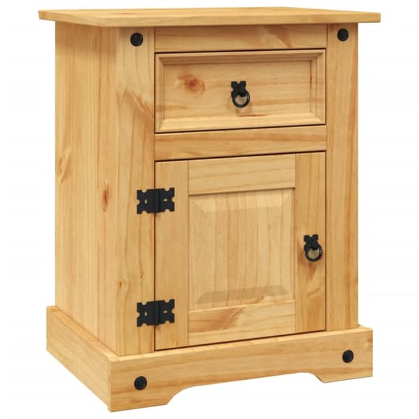 Natborde - Living sengebord Corona-serien 53x39x66 cm mexicansk fyrretræ