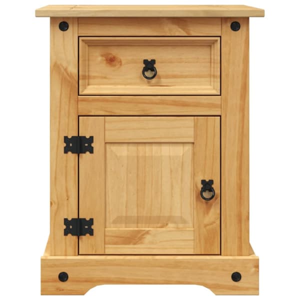 Natborde - Living sengebord Corona-serien 53x39x66 cm mexicansk fyrretræ
