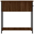 Miniatyrbillede 9 af 11: Natborde - Living sengeborde 2 stk. 30x60x60 cm brun egetræsfarve