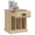 Miniatyrbillede 6 af 11: Natborde - Living sengeborde 2 stk. 43x36x50 cm sonoma-eg