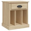 Miniatyrbillede 7 af 11: Natborde - Living sengeborde 2 stk. 43x36x50 cm sonoma-eg