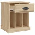 Miniatyrbillede 8 af 11: Natborde - Living sengeborde 2 stk. 43x36x50 cm sonoma-eg