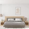 Miniatyrbillede 2 af 11: Natborde - Living sengeborde 2 stk. 43x36x50 cm sonoma-eg