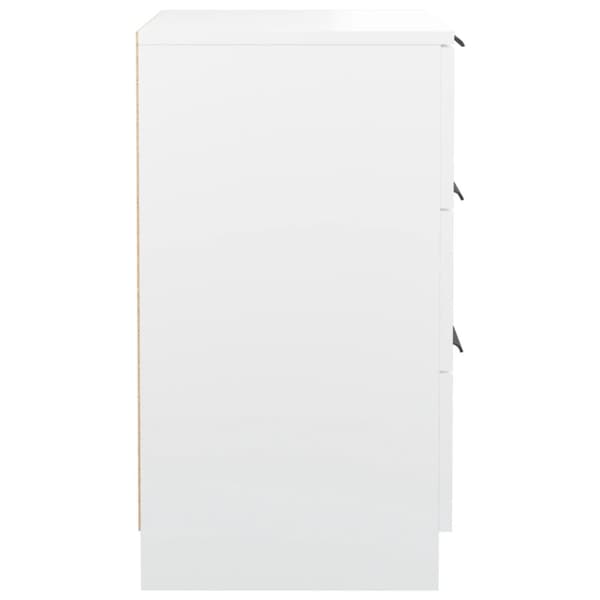 Natborde - Living sengeborde 2 stk. 40x36x65 cm hvid