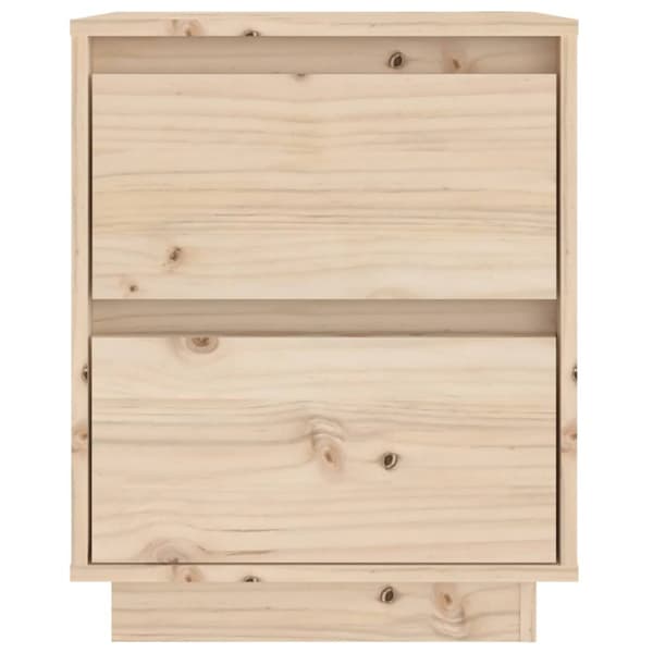 Nattduksbord - Living Sängbord 40x35x50 cm massiv furu