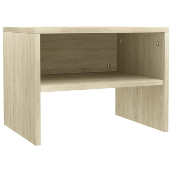 Yöpöydät - Living Yöpöydät 2kpl sonoma tammi 40x30x30 cm tekninen puu