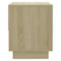 Miniatyrbillede 7 af 8: Natborde - Living sengebord 45x34x44 cm konstrueret træ sonoma-eg