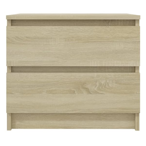 Nattduksbord - Living Sängbord sonoma-ek 50x39x43,5 cm konstruerat trä